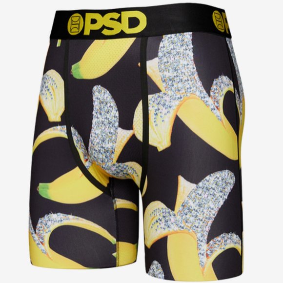 PSD Men's Boxer Brief - Iced Bananas Print - Picture 1 of 2
